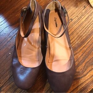 ▪️ZigiSoho Ankle Buckle Leather Shoes